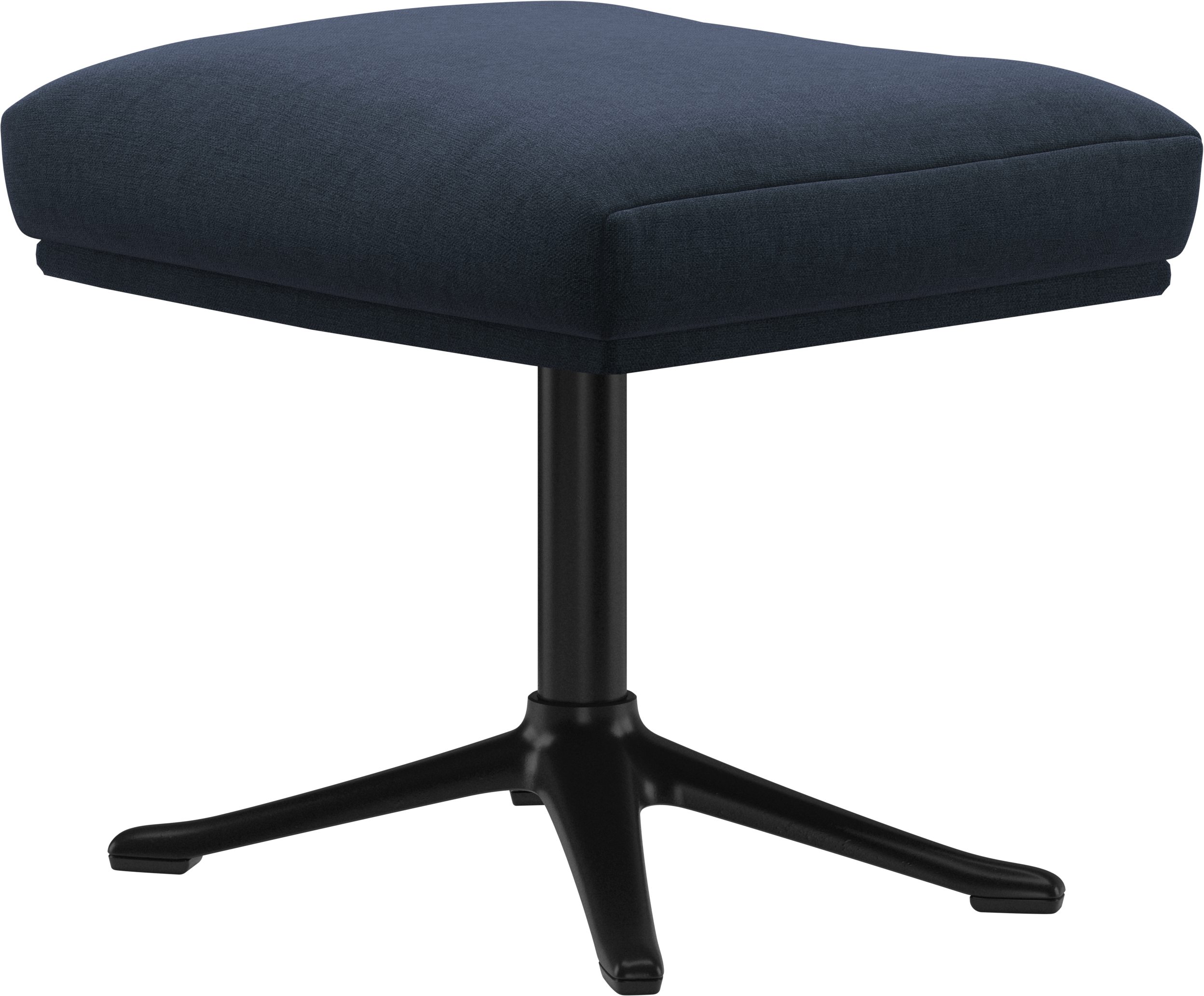 BoConcept Reno footstool - matte black structure lacquered BoConcept Reno footstool - matte black structure lacquered